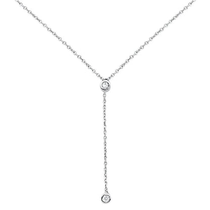 Round Diamond Drop  Pendant