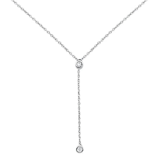 Round Diamond Drop  Pendant