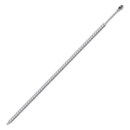 Dainty Natural Diamond Tennis Bracelet